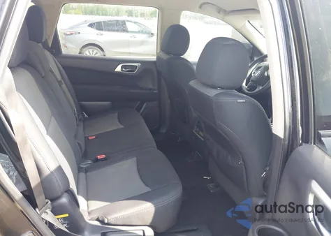 2017 Nissan Pathfinder S из США, поврежденный, VIN 5N1DR2MM9HC687775